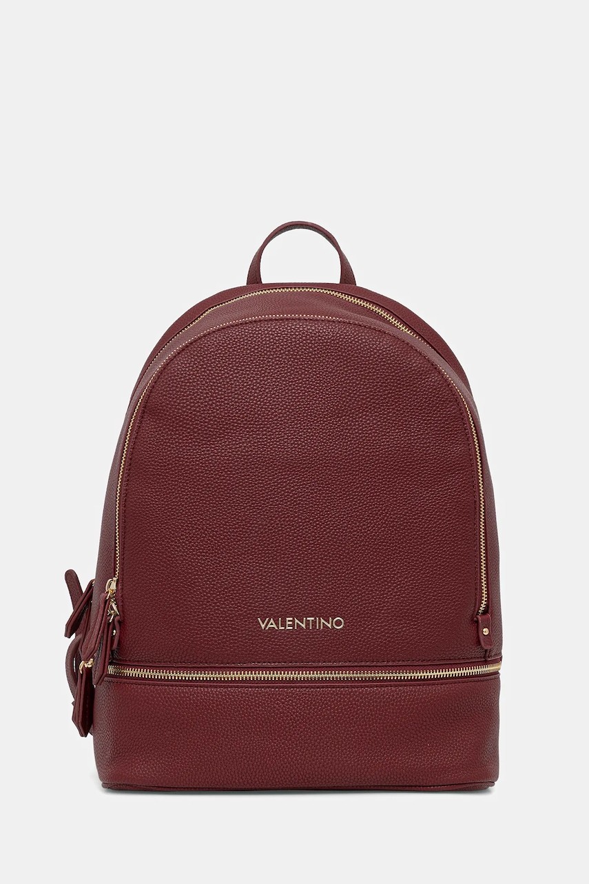 Valentino Bags rucsac culoarea bordo, mare, uni, VBS7LX02