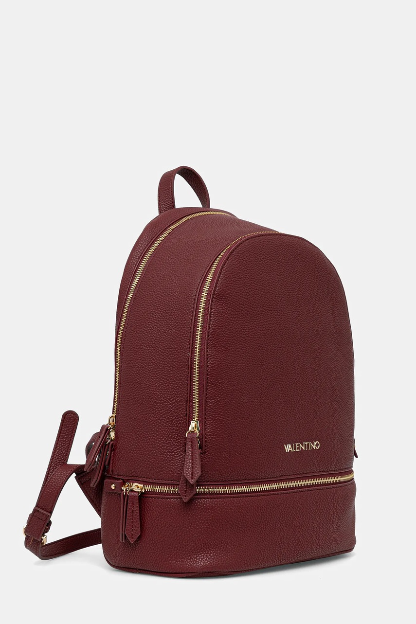 Рюкзак Valentino Bags цвет бордовый большой однотонный VBS7LX02 Рюкзак Valentino Bags цвет бордовый большой однотонный VBS7LX02