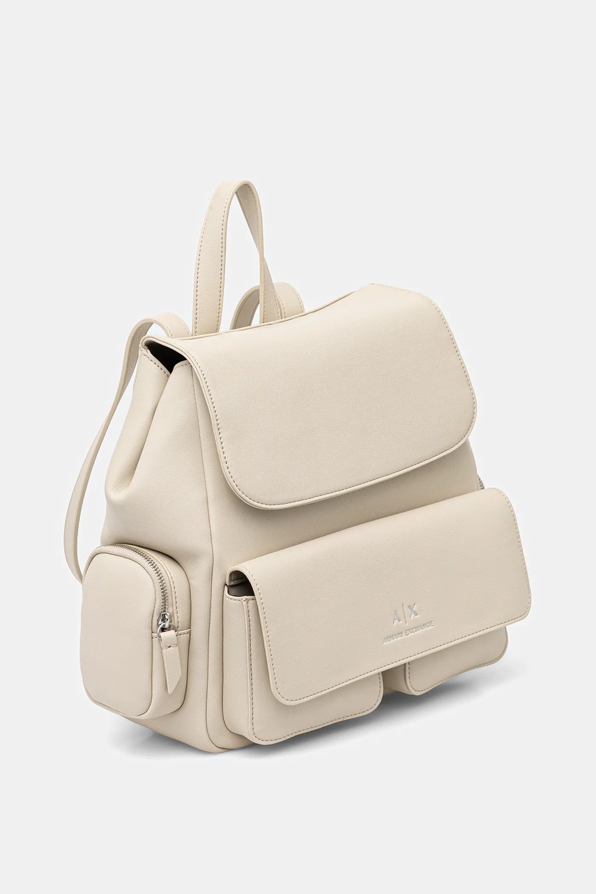 Рюкзак Armani Exchange цвет бежевый маленький однотонный XW001923 AF12589