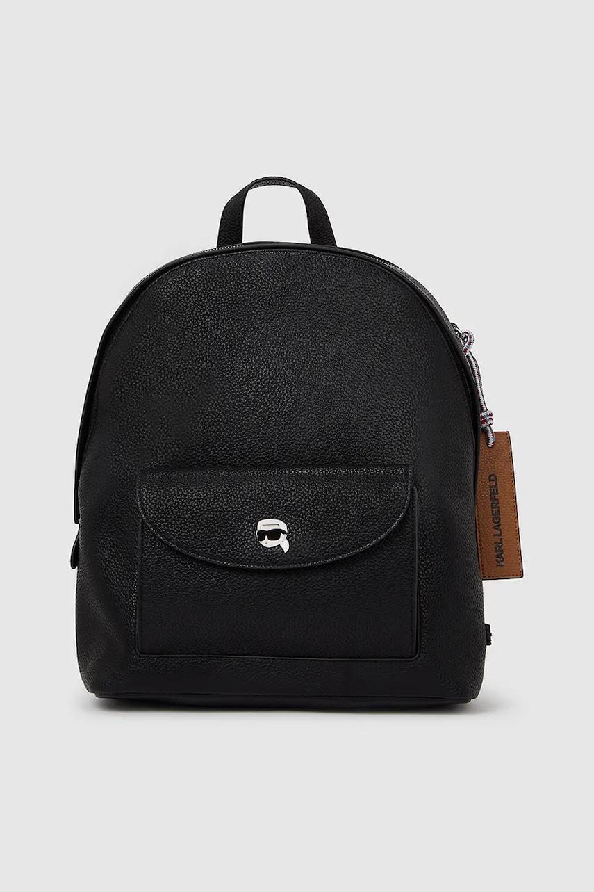Karl Lagerfeld rucsac culoarea negru, mare, uni, A4W30003