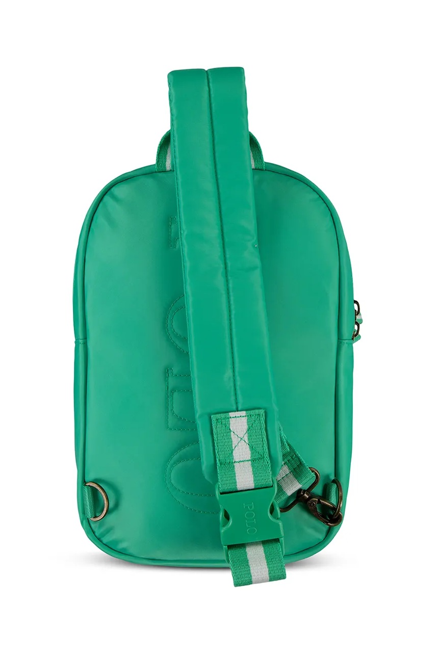 Детский рюкзак Polo Ralph Lauren цвет зелёный маленький однотонный 9AR155