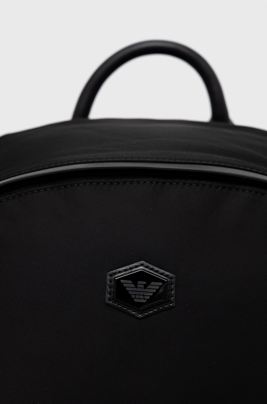

Рюкзак Emporio Armani мужской цвет чёрный большой однотонный