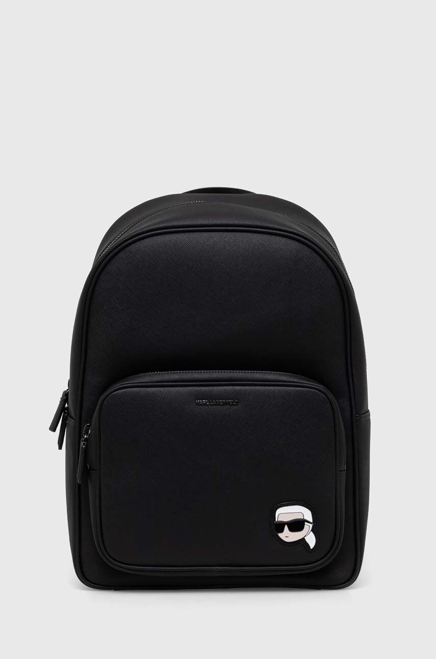 Karl Lagerfeld rucsac culoarea negru, mare, neted