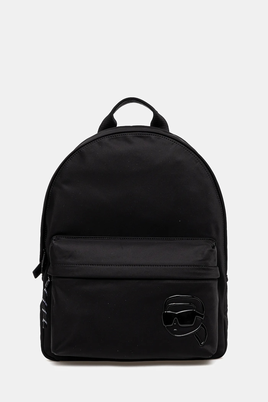 Karl Lagerfeld rucsac barbati, culoarea negru, mare, neted, A2M30218 Karl Lagerfeld rucsac barbati, culoarea negru, mare, neted, A2M30218