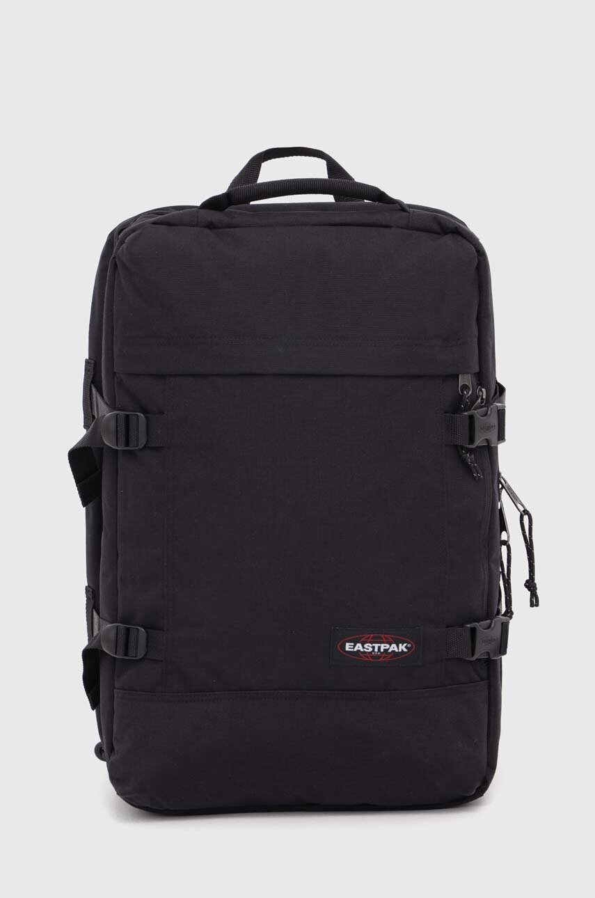 Eastpak rucsac culoarea negru, mare, neted, Plecak Eastpak Travelpack EK0A5BBR008