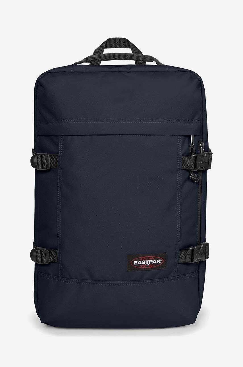 Eastpak rucsac culoarea albastru marin, mare, neted, Eastpak Travelpack EK0A5BBRL83