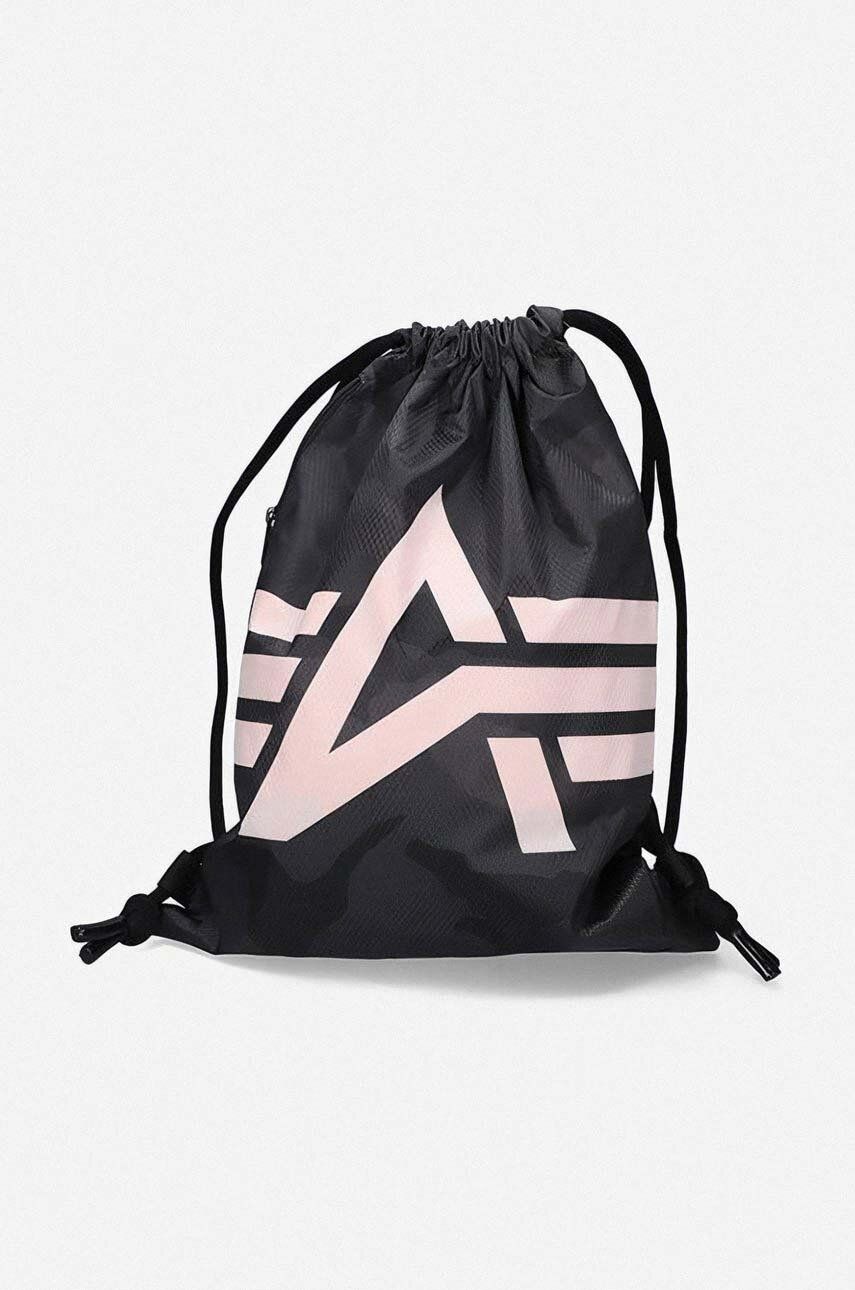 Levně Batoh Alpha Industries Basic Gym Bag černá barva, vzorovaný, 198903.125-black