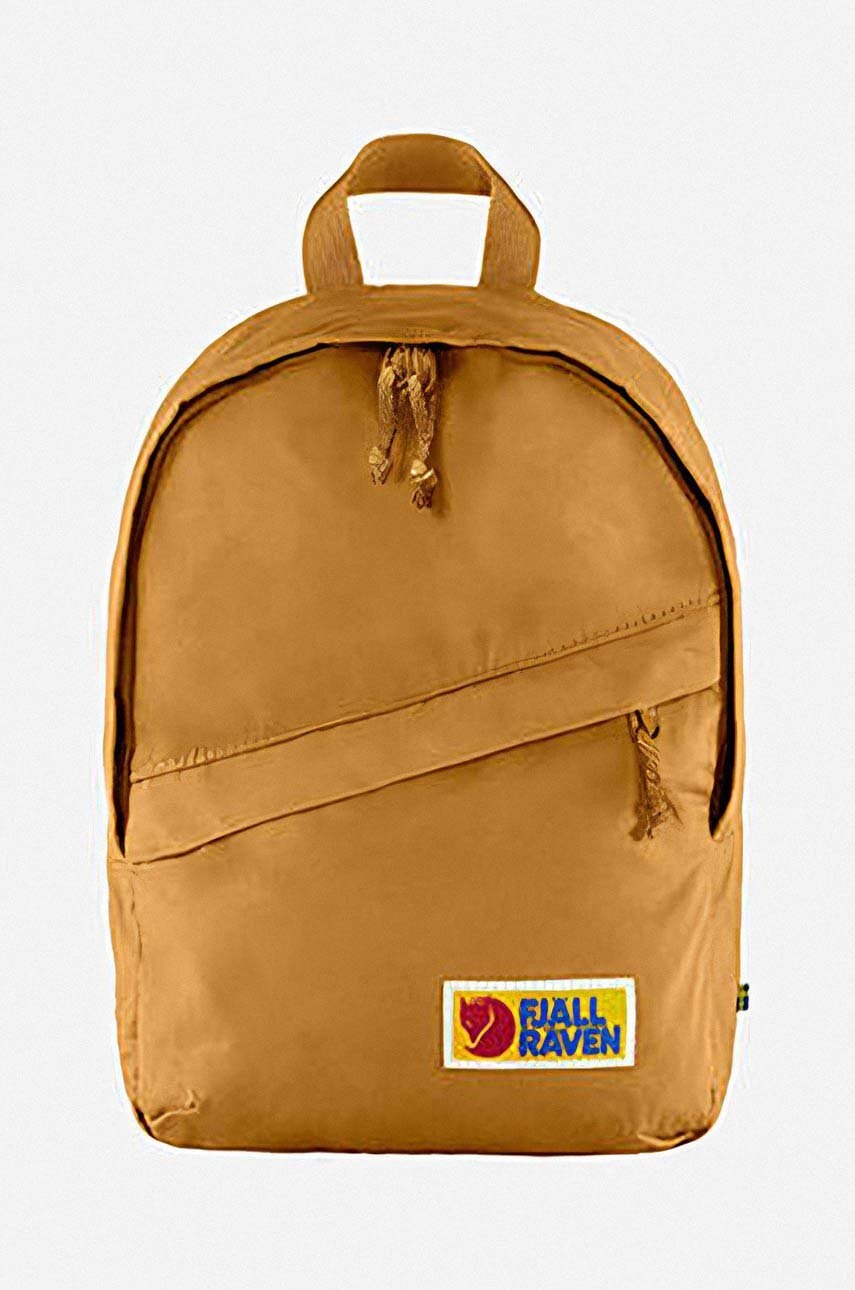 

Рюкзак Fjallraven цвет коричневый маленький однотонный
