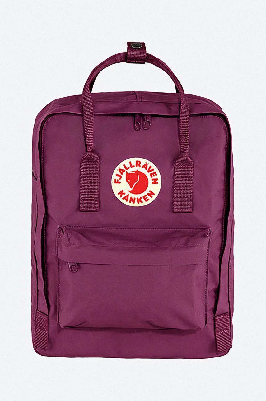 Fjallraven rucsac Kanken culoarea portocaliu, mare, cu imprimeu F23510.421-421