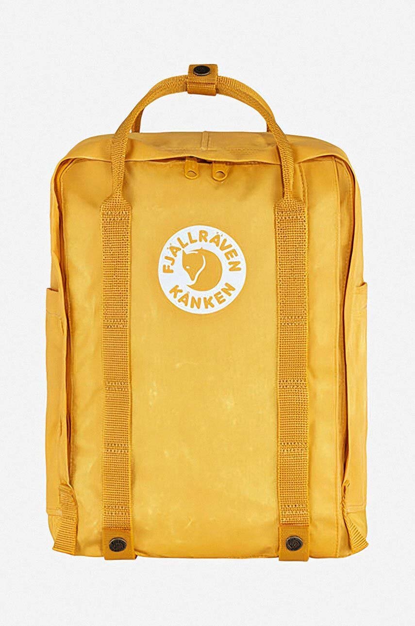 Fjallraven rucsac Tree-Kanken culoarea galben, mare, uni F23511.172-172