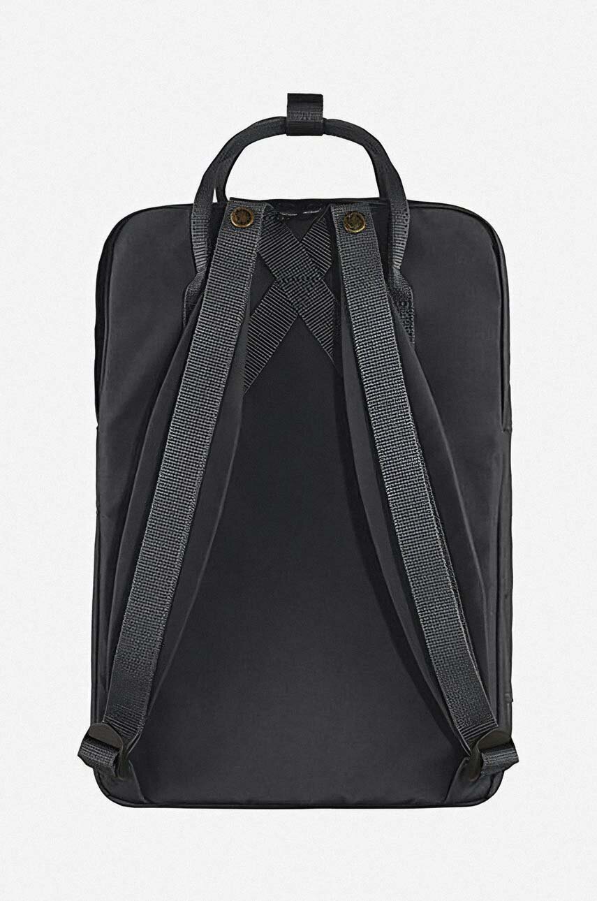 Σακίδιο πλάτης Fjallraven Kanken Laptop 15" F23524 550 χρώμα: μαύρο F23524.550 F30 φωτογραφία