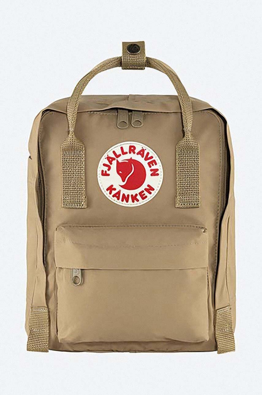 Fjallraven rucsac Kanken Mini culoarea maro, mic, cu imprimeu F23561.221-221