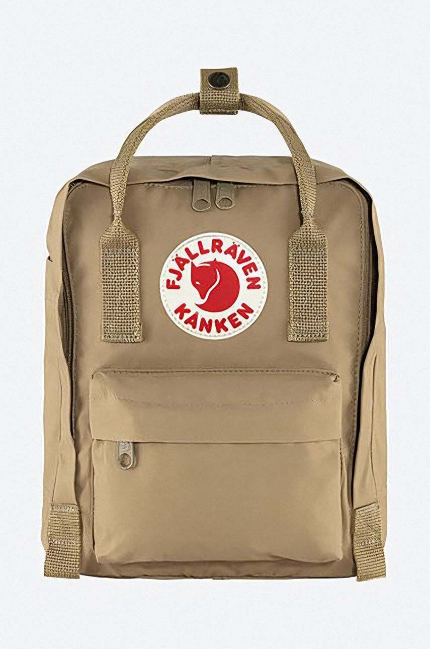 Ruksak Fjallraven Kanken Mini Boja: Smeđa, Mali, S Aplikacijom, F23561.221-221