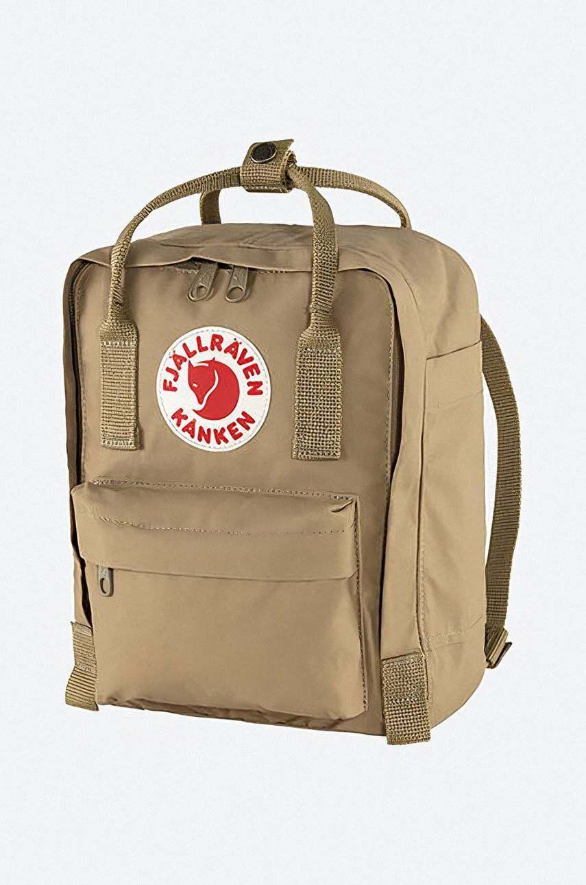 Ruksak Fjallraven Kanken Mini Boja: Smeđa, Mali, S Aplikacijom, F23561.221-221