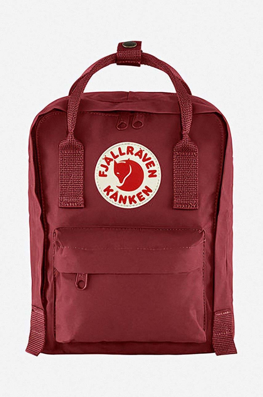 Fjallraven rucsac Kanken Mini culoarea roșu, mic, cu imprimeu F23561.326-326