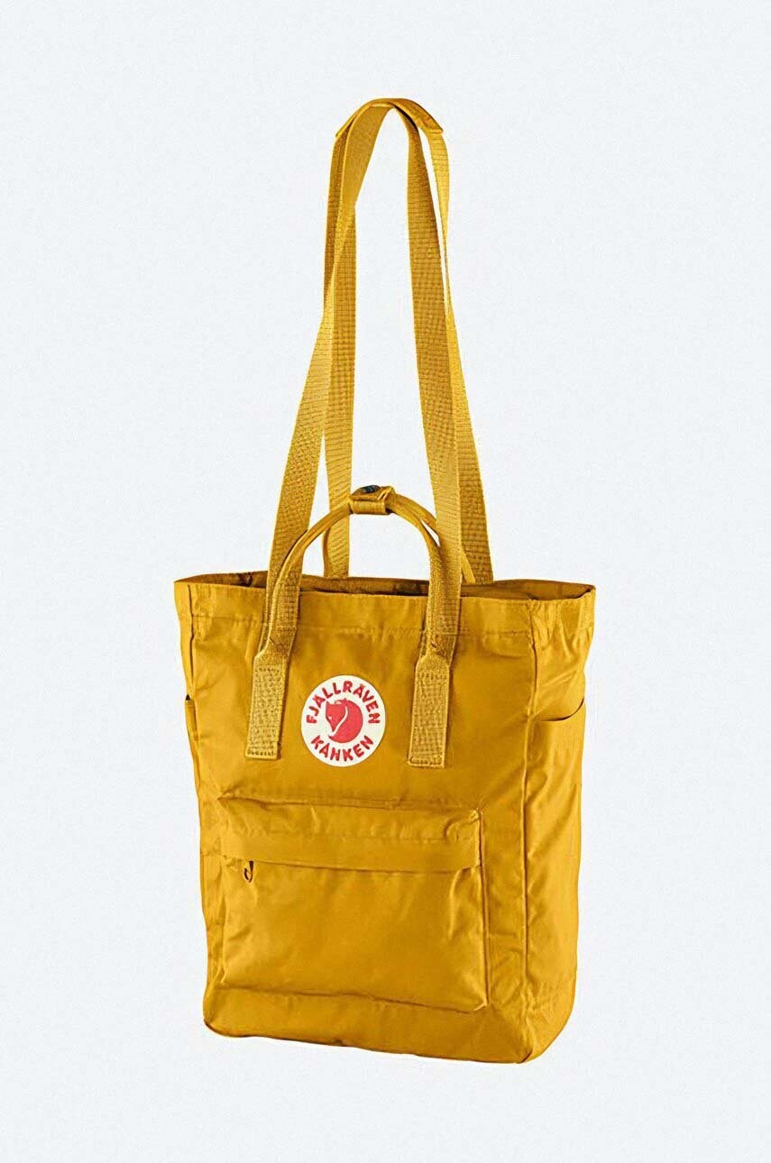 Fjallraven hátizsák Kanken Totepack F2371 16 sárga, nagy, sima, termék 2. képe