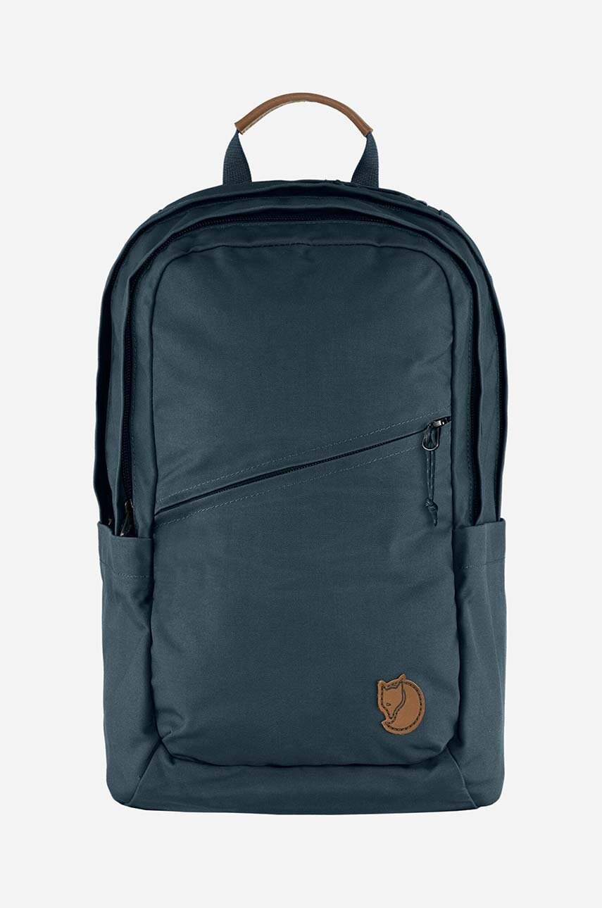 

Раница Fjallraven Räven 20 в тъмносиньо голям размер с изчистен дизайн, Тъмносин
