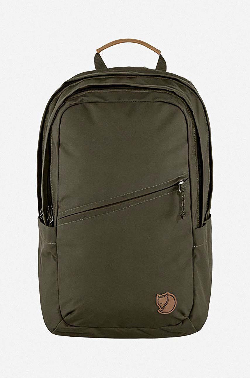 

Рюкзак Fjallraven Räven 20 цвет зелёный большой однотонный F23344.633-633