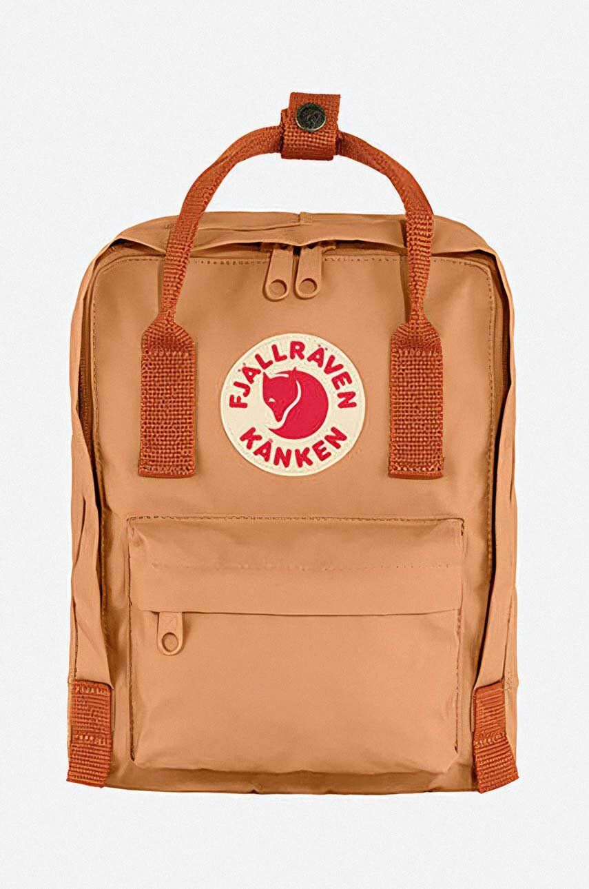 Fjallraven rucsac Kanken Mini culoarea portocaliu, mare, uni F23561.241.243-243