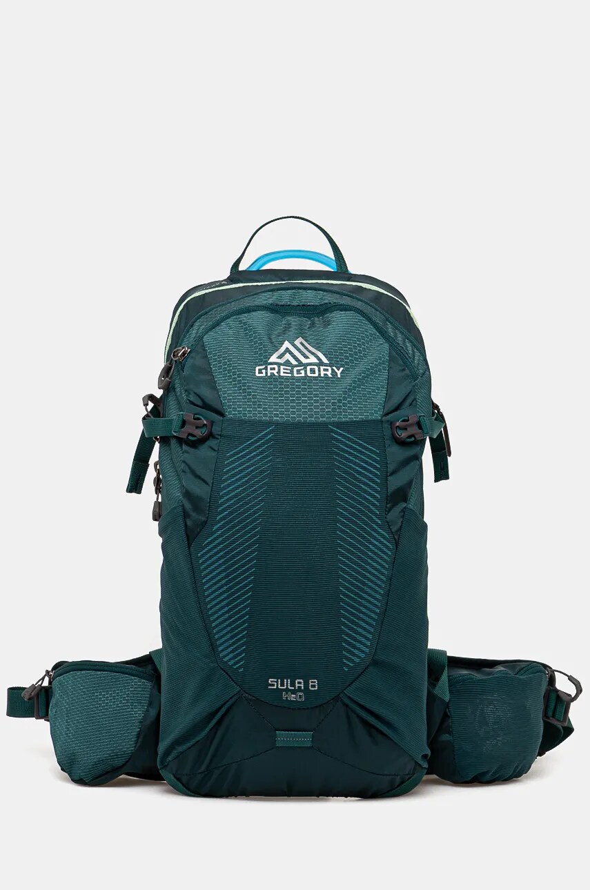 Gregory rucsac Sula 8L culoarea verde, mare, cu imprimeu, SULA.8.H2O