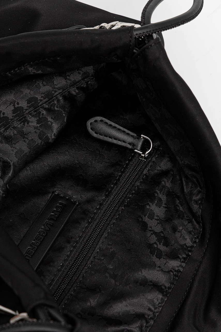 Τσάντα Karl Lagerfeld χρώμα: μαύρο, A2W30184 φωτογραφία