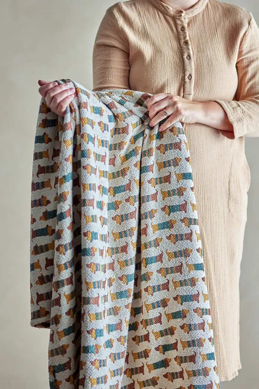 Přehoz Bloomingville Charlie 160 x 130 cm (obrázek 4)