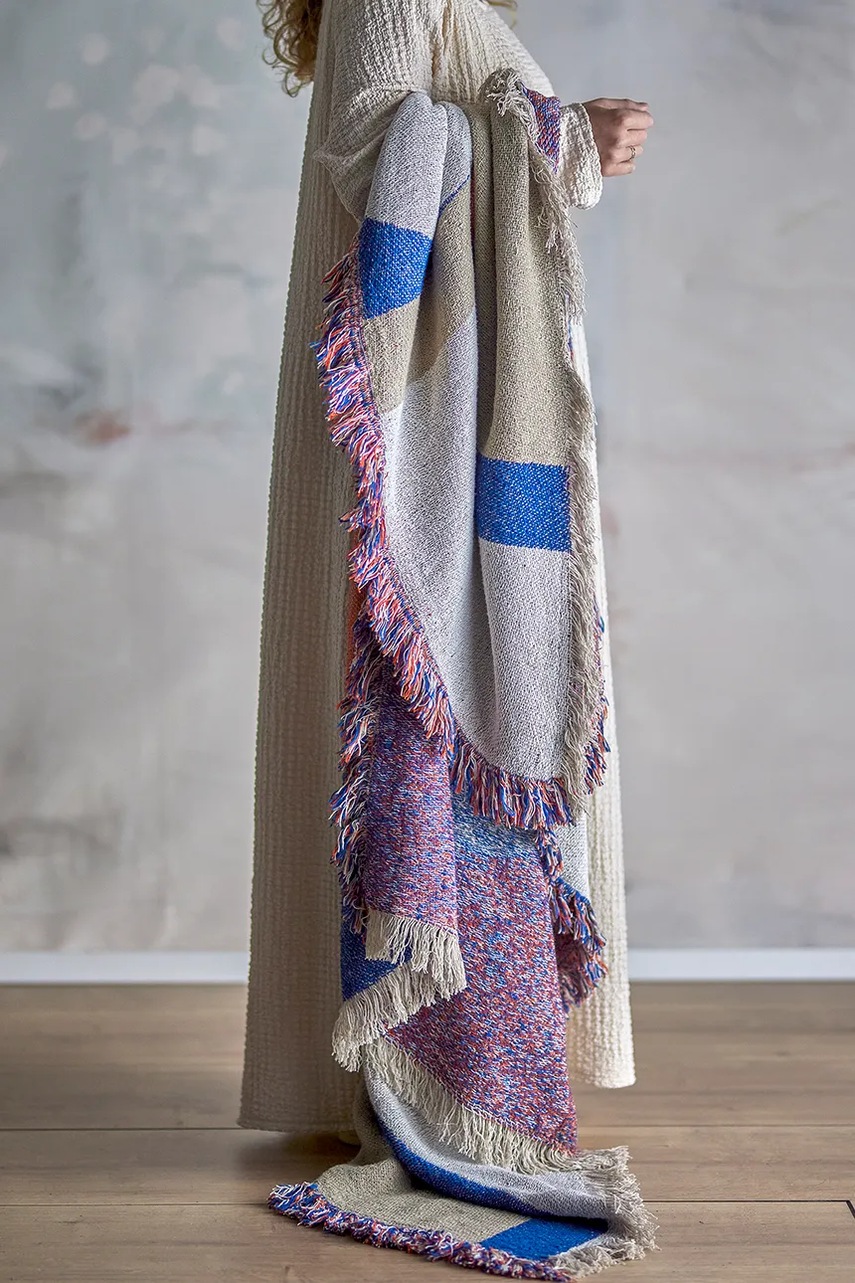 Κουβέρτα Bloomingville Clarita χρώμα: πολύχρωμο φωτογραφία