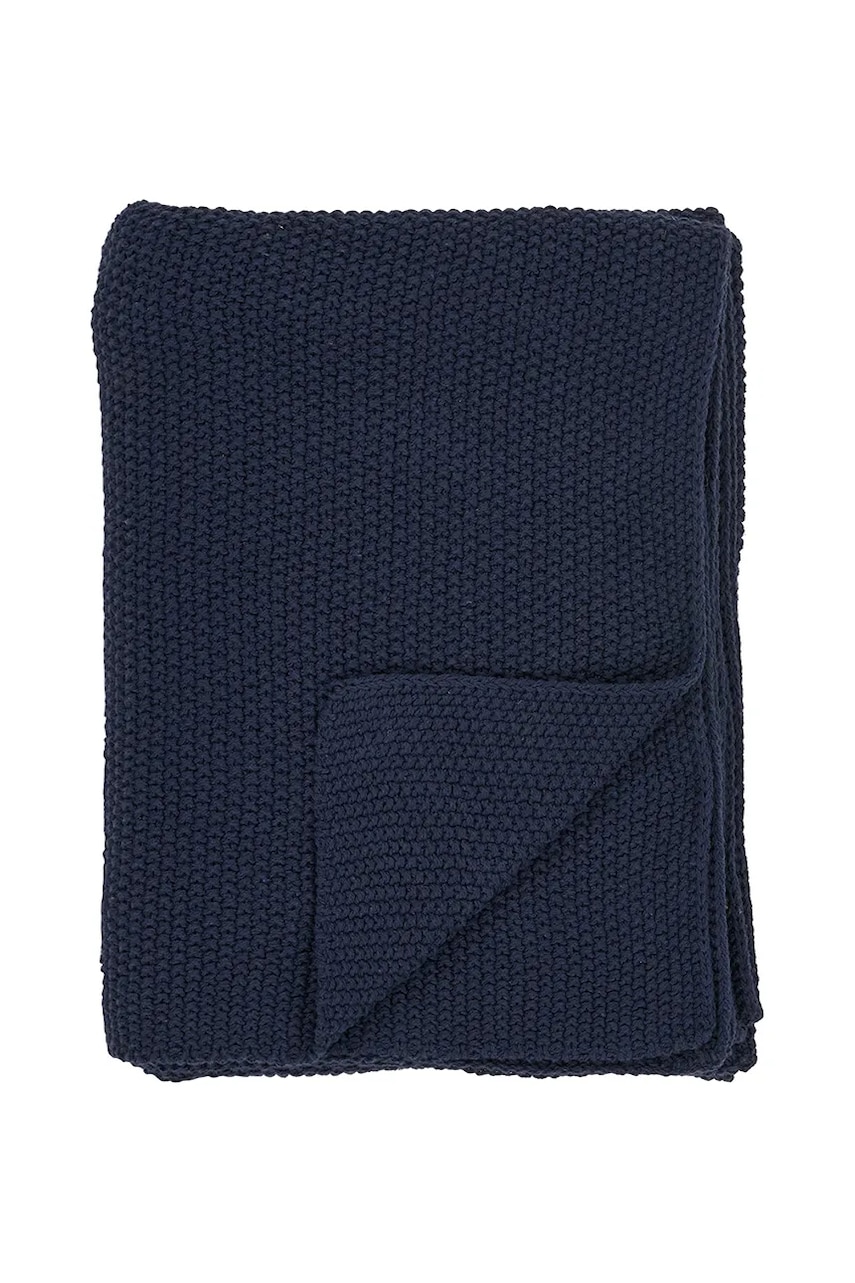 House Nordic carouri de bumbac Santos culoarea albastru marin House Nordic carouri de bumbac Santos culoarea albastru marin