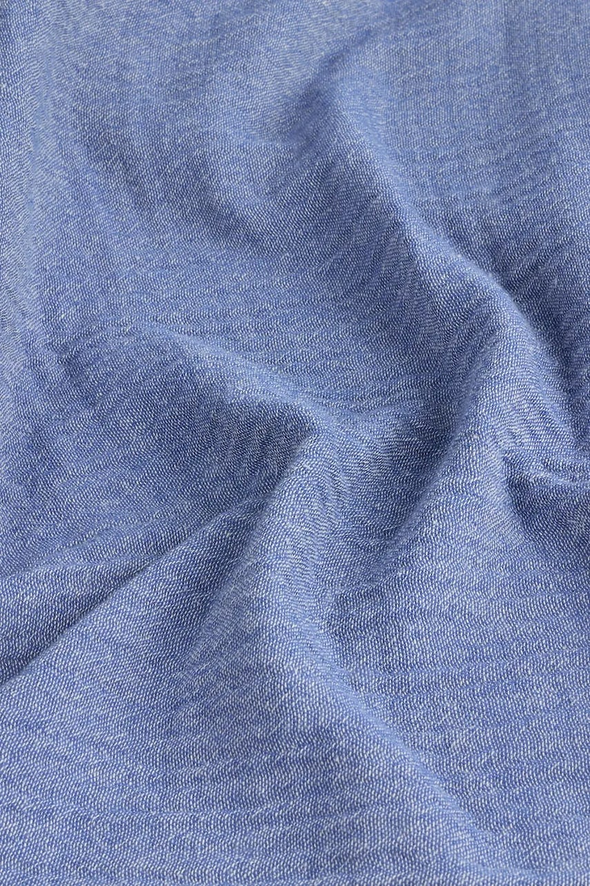 Хлопковое покрывало Calma House Layer 120 x 180 cm цвет синий Хлопковое покрывало Calma House Layer 120 x 180 cm цвет синий