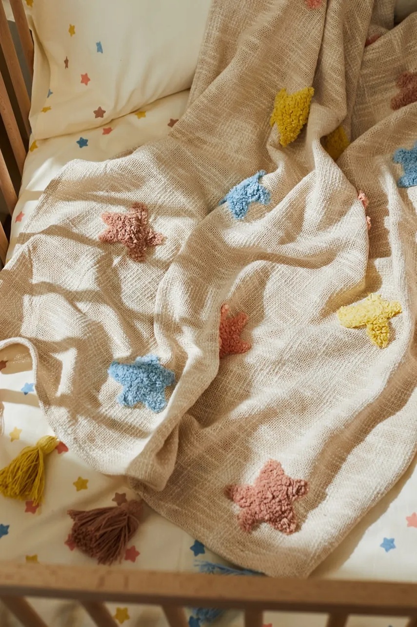 Βαμβακερό κάλυμμα Calma House 70x100 cm χρώμα: πολύχρωμο φωτογραφία