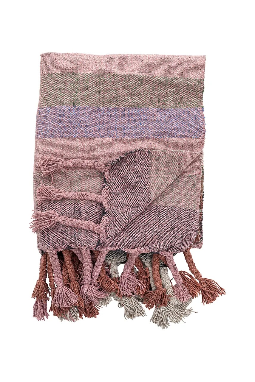 Bloomingville patura Desire culoarea roz