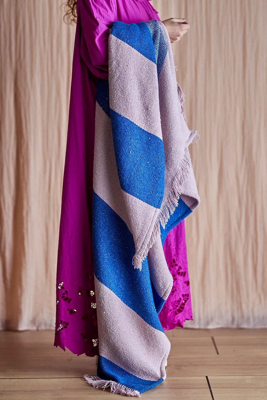 Κουβέρτα Bloomingville Cadeo χρώμα: πολύχρωμο φωτογραφία