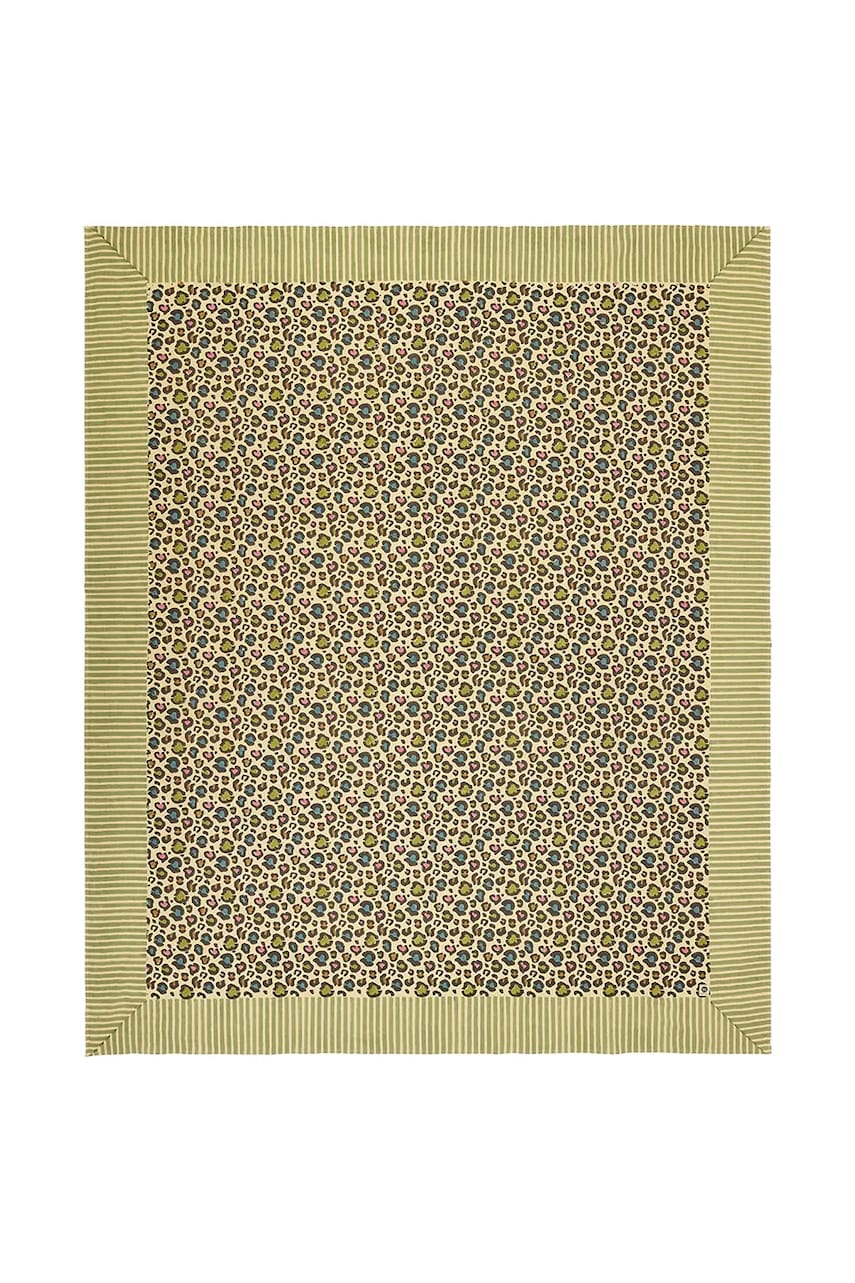 Doing Goods cuvertură de pat din bumbac Disco Leopard Double 240 x 280 cm
