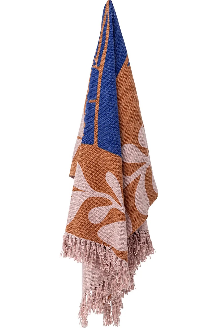 Bavlněný přehoz Bloomingville Atle 160 x 130 cm