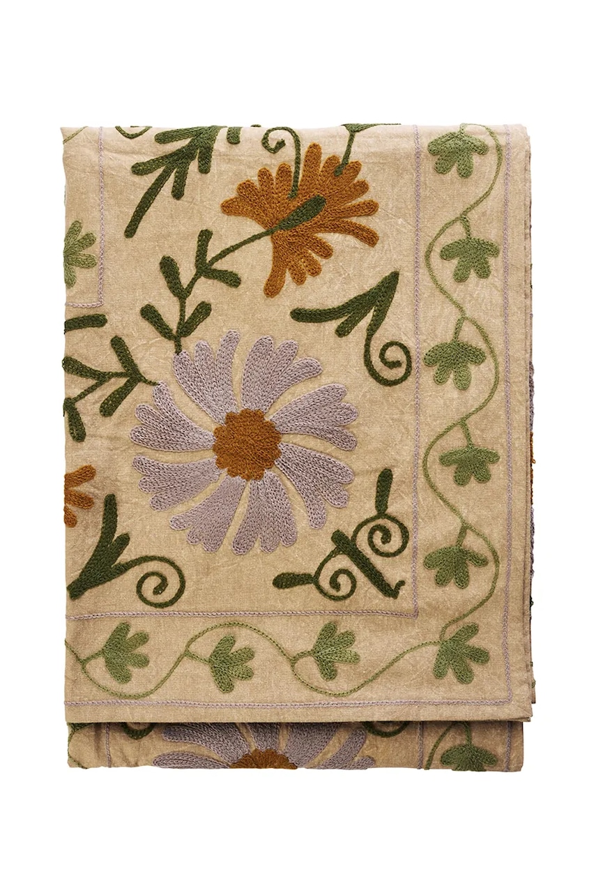 Madam Stoltz cuvertură de pat din bumbac 130 x 180 cm