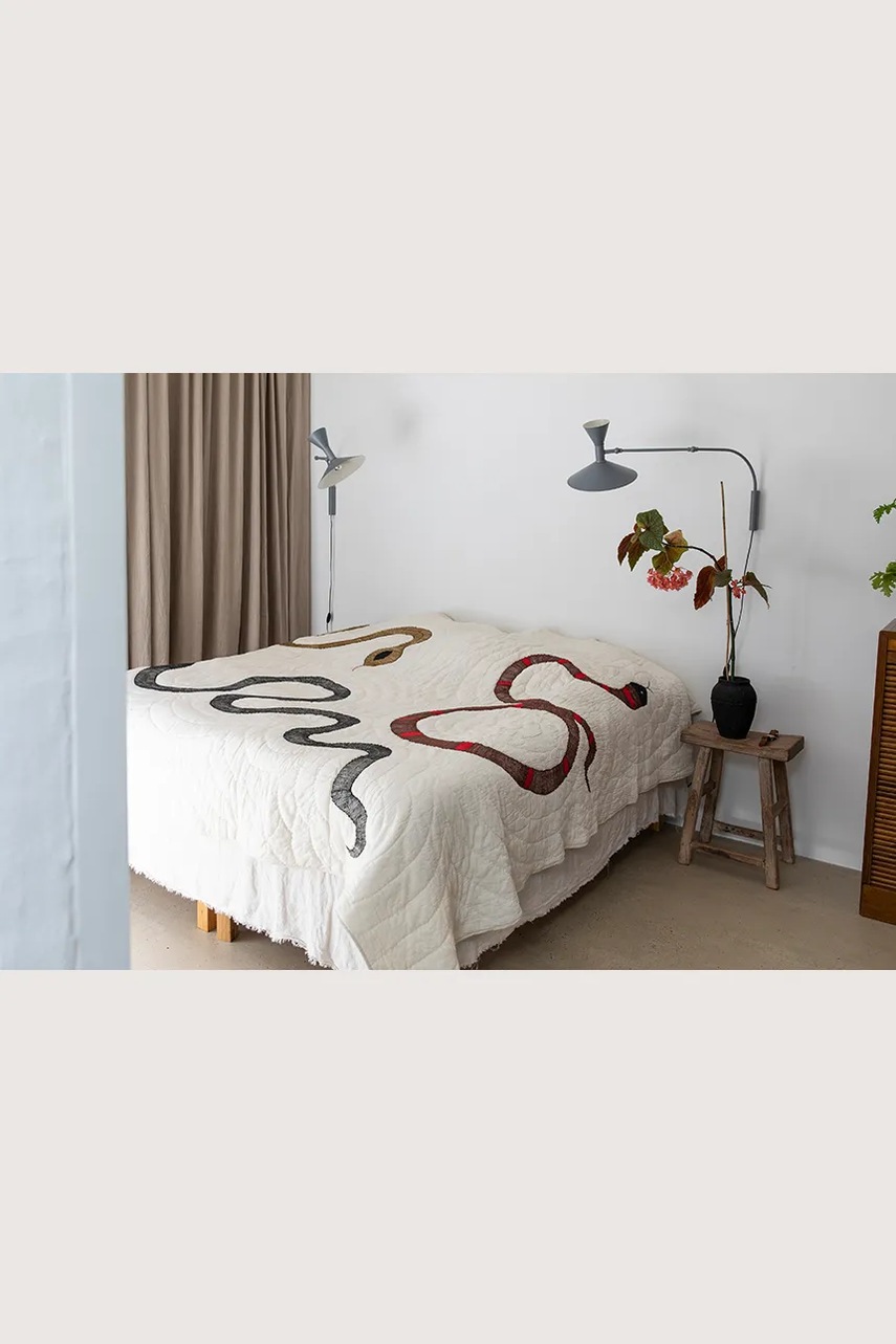 Bavlněný přehoz Bongusta Snake 260 x 265 cm (obrázek 3)