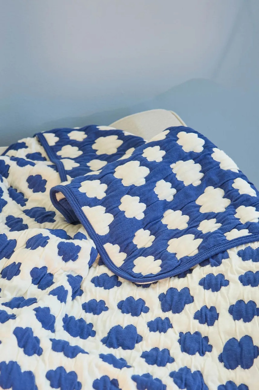 Βαμβακερή κουβέρτα Rice 2 x 75 x 95 cm φωτογραφία