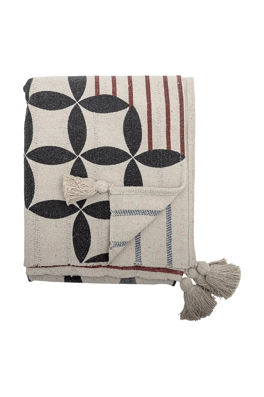 Bloomingville přehoz z bavlny 155 x 130 cm