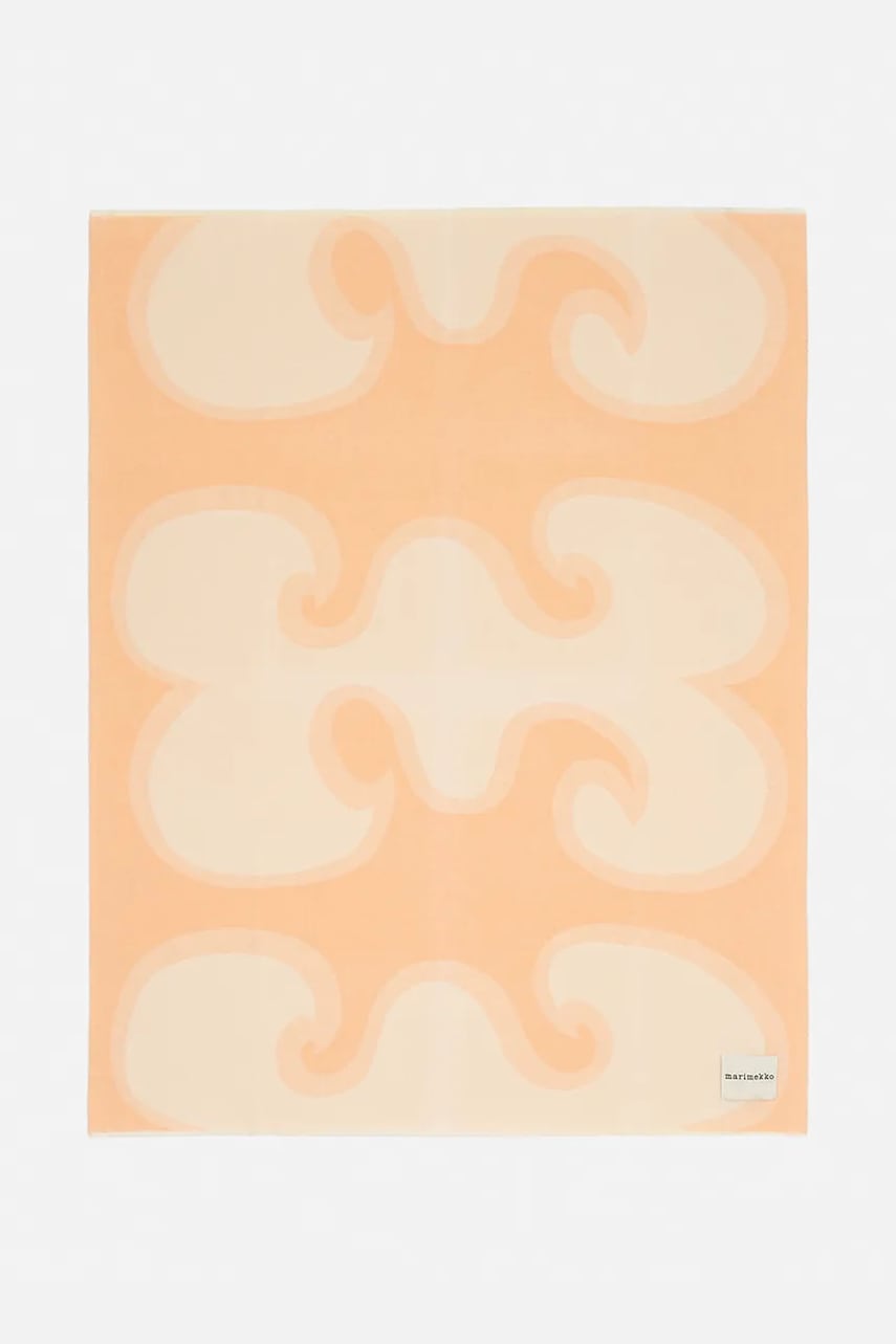 Marimekko κουβέρτα από μαλλί 130 x 170 cm 075270.310 πορτοκαλί ONE SIZE