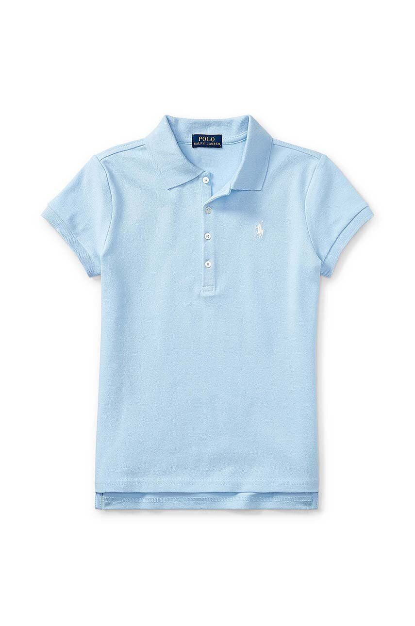 Dětské polo tričko Polo Ralph Lauren - modrá -  98 % Bavlna