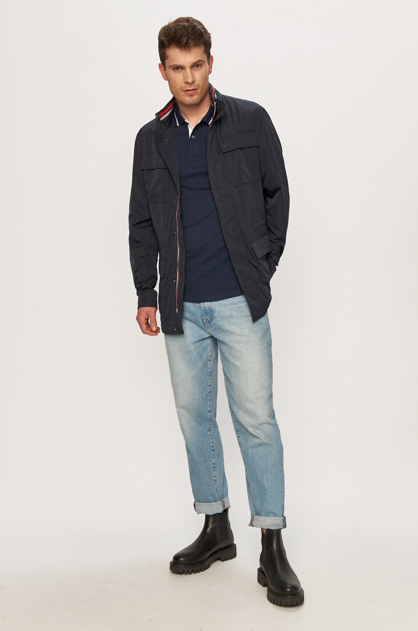 

Поло Jack & Jones цвет синий