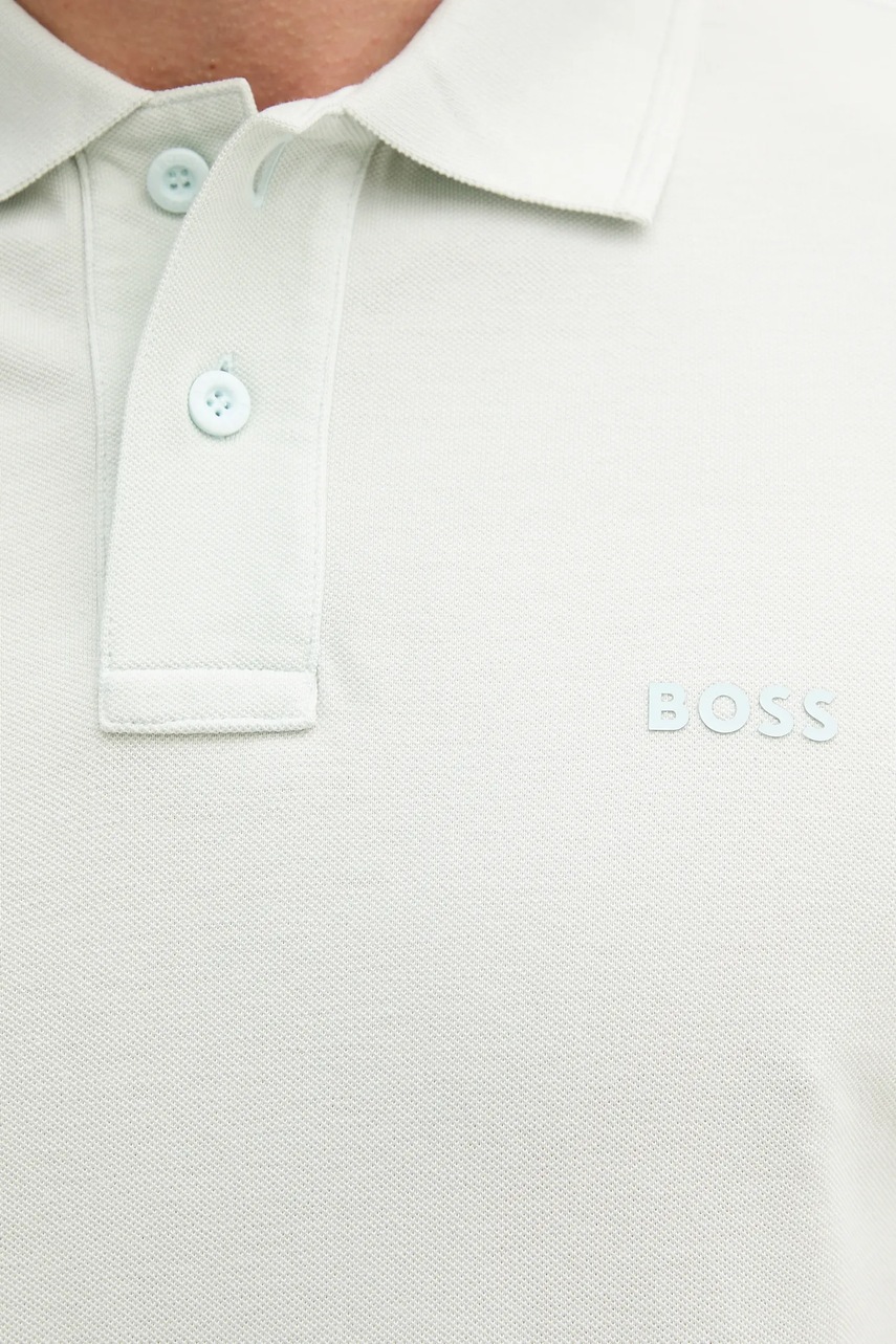 BOSS Orange polo pánský bavlněný Prime (obrázek 4)