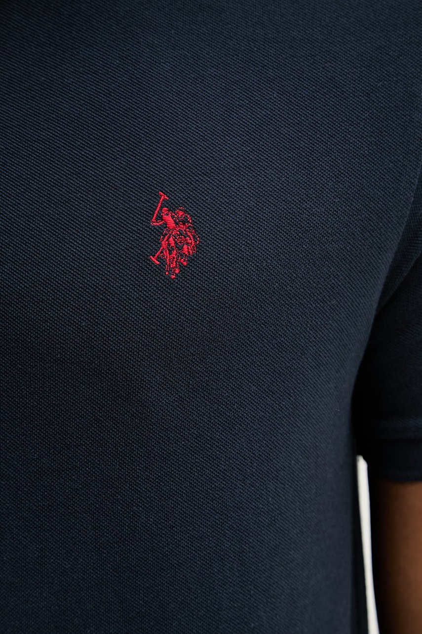 U.S. Polo Assn. polo tričko pánske bavlnené DHM PIQUE