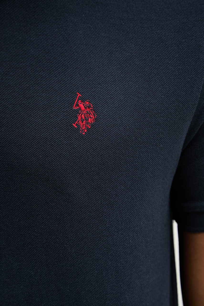 U.S. Polo Assn. polo tričko pánske bavlnené DHM PIQUE