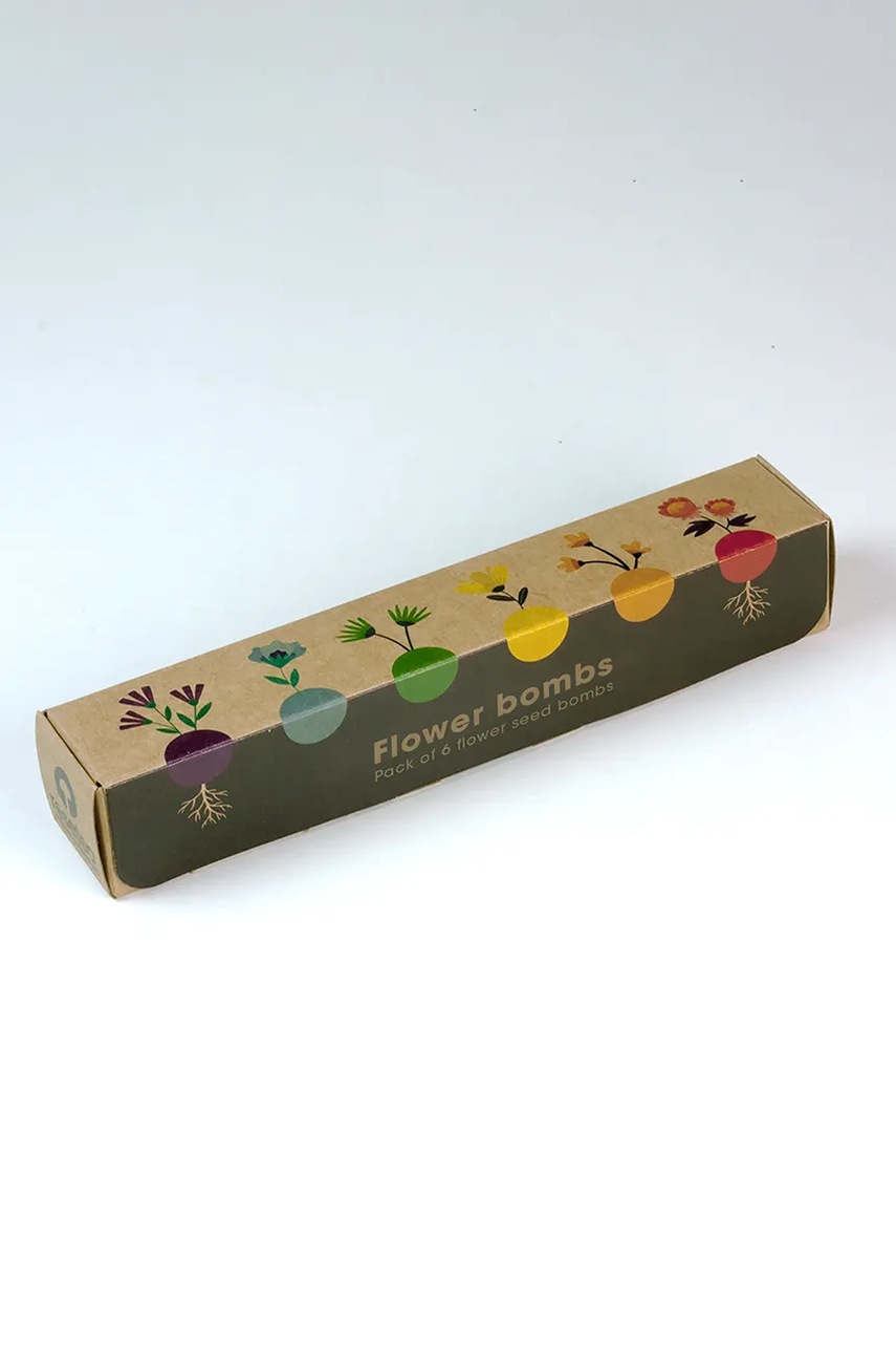 RESETEA kit de creștere a florilor Flower Bombs 19,5 x 3,3 x 3,3 cm culoare multicoloră