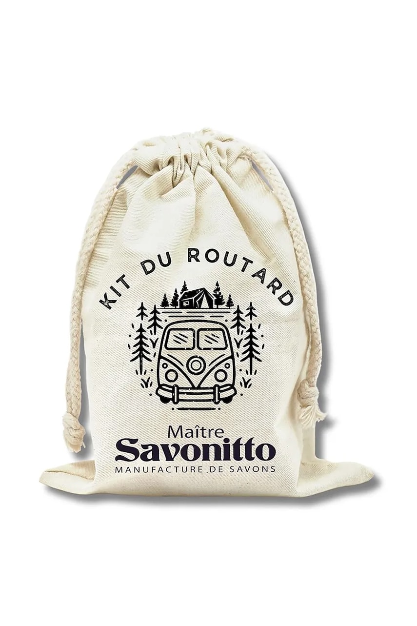 Maitre Savonitto travel kit: soluție de îndepărtare a petelor, detergent și săpun Backpacker Kit Maitre Savonitto travel kit: soluție de îndepărtare a petelor, detergent și săpun Backpacker Kit