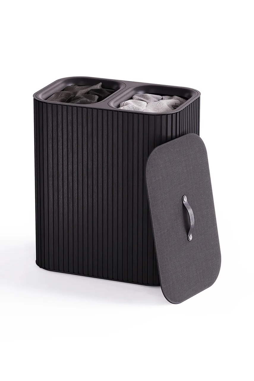 Καλάθι άπλυτων Joseph Joseph Tota Trio Luxe 90 L χρώμα: μαύρο φωτογραφία