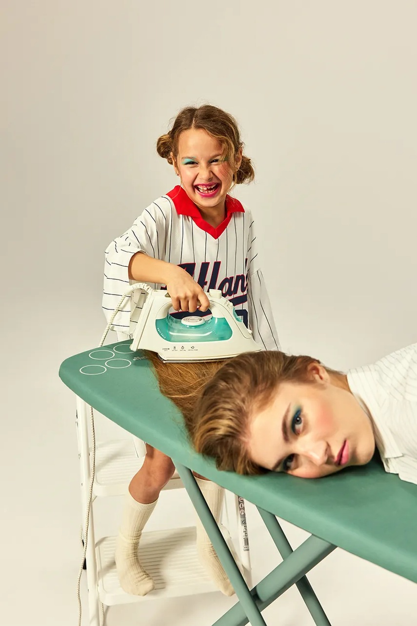 Πτυσσόμενη σιδερώστρα Rolser Centro Planchado K-Surf 149,5 × 45 × 7,5 cm χρώμα: τιρκουάζ φωτογραφία