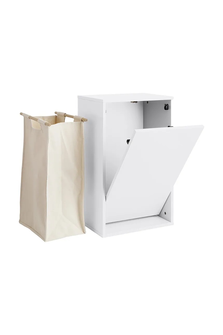 Επιτοίχιο καλάθι για άπλυτα ReCollector Laundry Box 30 x 43 x 70 cm χρώμα: άσπρο φωτογραφία