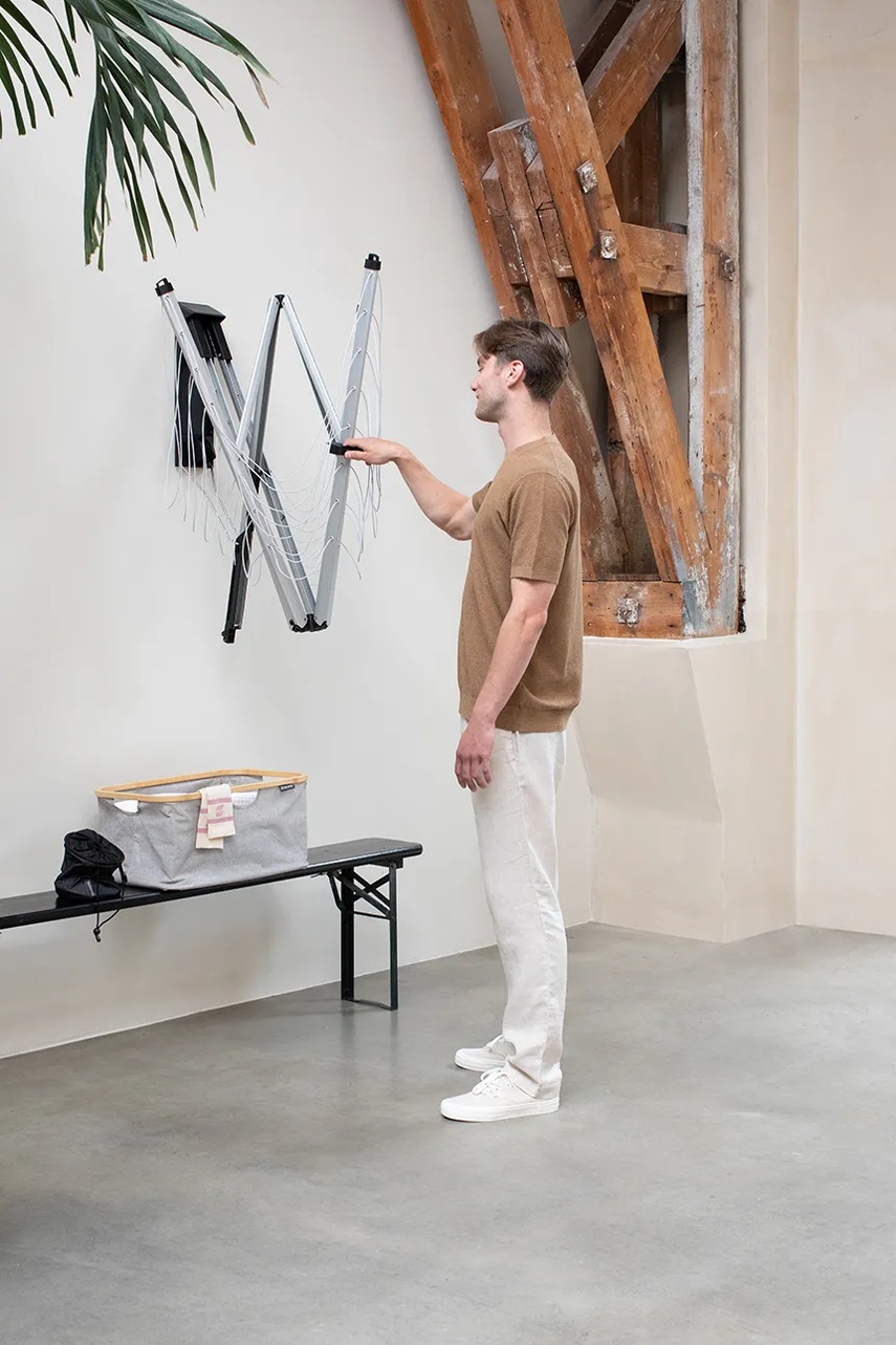 Θήκη για πιστολάκι Brabantia WallFix 24m φωτογραφία